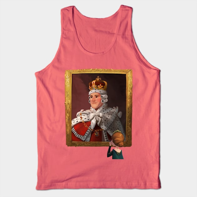 loking at portrait of king george Tank Top by iritaliashemat